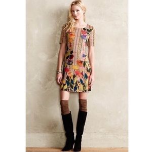Gorgeous!  Anthropologie floral sweater dress